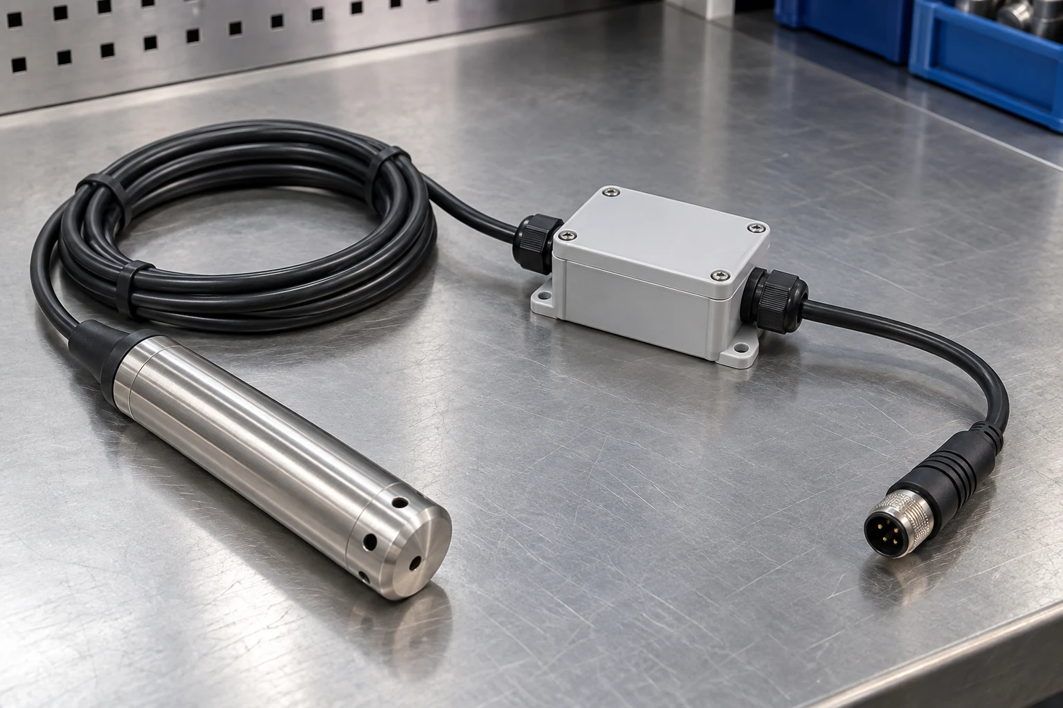 Supported RS485 submersible level sensor