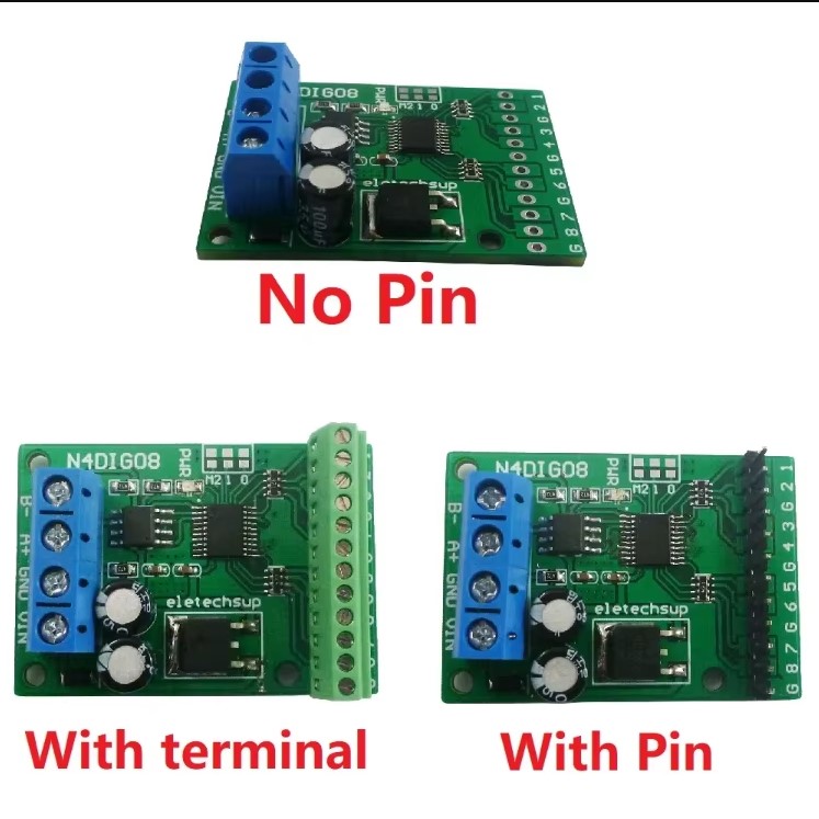 Pebble Tank Top Module for RS485 switch monitoring